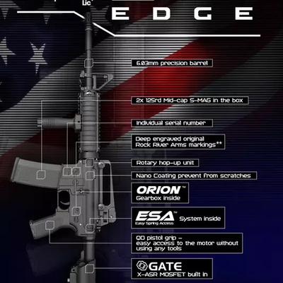 SA M4 CQB (RRA SA-E04 EDGE(TM)) - Chaos Grey