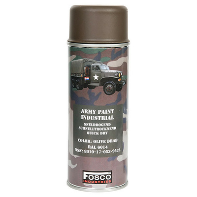 Barva ARMY ve spreji 400ml RAL 6014 OLIVOVÁ