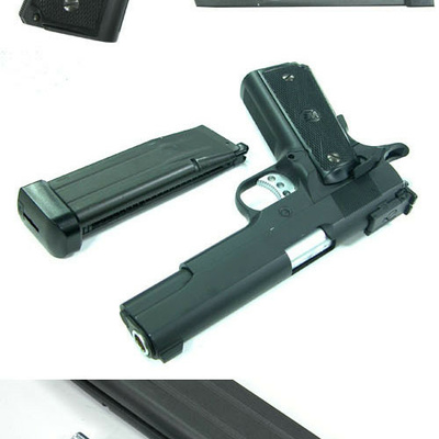 WE GBB CO2 pistole P14 Para - Černá
