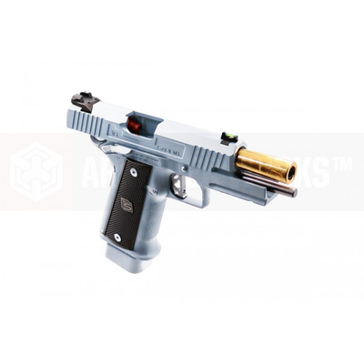 EMG / Salient Arms International DS 2011 Hi-Capa 4.3, celokov, blowback - stříbrná