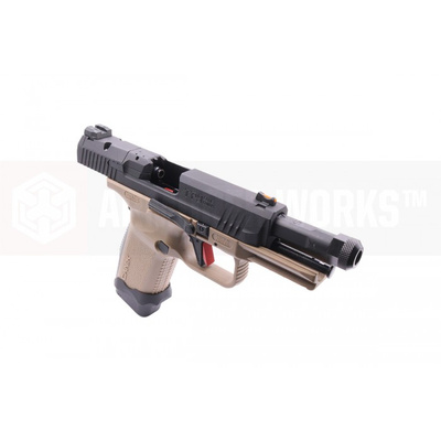 Cybergun CANiK SAI TP9 Elite Combat, celokov, blowback - FDE/Black