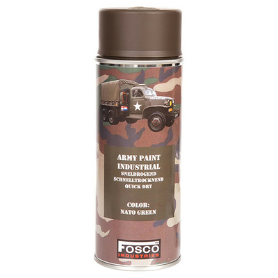 Barva ARMY ve spreji 400ml ZELENÁ NATO