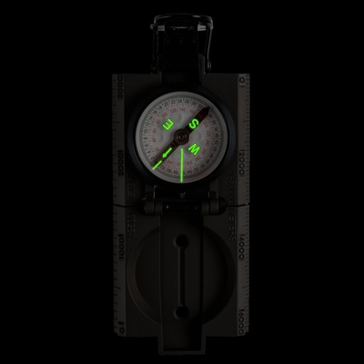HELIKON plastový kompas Ranger Mk2 - Šedá