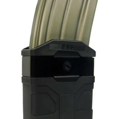 Rotační pouzdro na zásobník M16 / M4 / AR15 (NATO standard 5.56) KHAKI  plus  molle úchyt