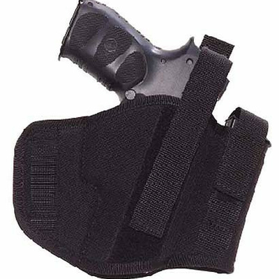 Opaskové pouzdro oboustranné s integrovaným pouzdrem na zásobník pro Walther P99, GLOCK 17, HK-USP, SIG P228