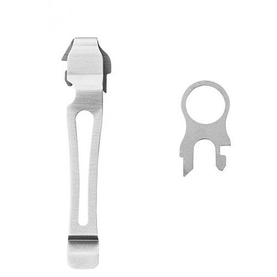 Leatherman klip na opasek - Stříbrná