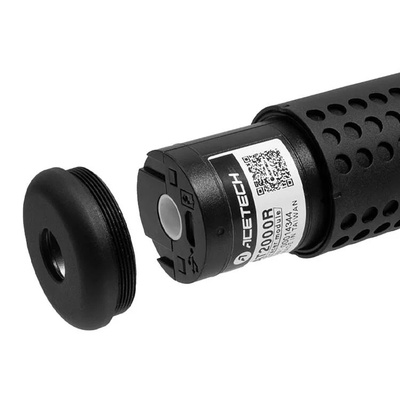 AceTech nasvětlovací QD tlumič KAC Predator - Černá