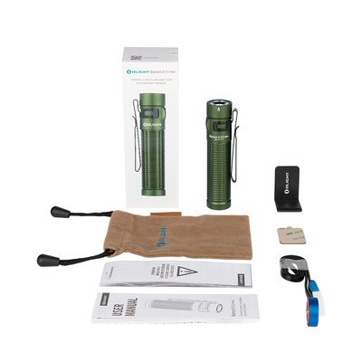 OLIGHT svítilna BATON 3 Pro Max 2500 lm - Zelená