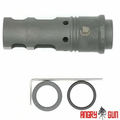 Angry Gun QD úsťová brzda SOCOM556 TYPE-A s ražením, 14- mm (CCW) - Černá