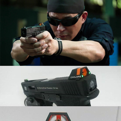 Cyclops světlovodná mířidla pro GBB Marui/WE G série