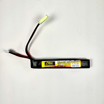 Li-Pol baterie X-Cell 11,1V 1400mAh, 25C - Stick (buffer, dlouhý)