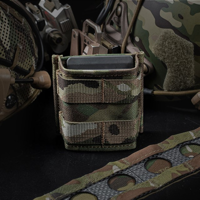 FAST type Single MOLLE sumka na 5.56 zásobníky M4/M16, krátká - černá