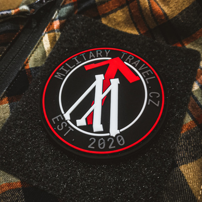 Nášivka Military Travel CZ - PVC