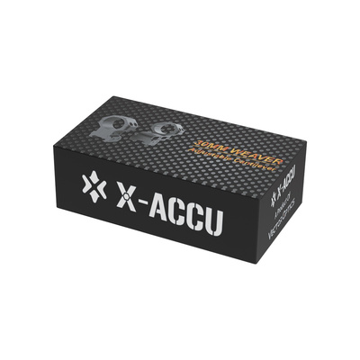 VO montážní kroužky Cantilever Adjustable pro puškohled 30mm - Černá