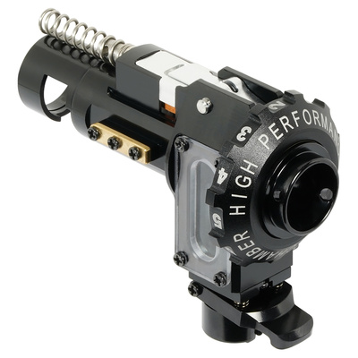 MAXX CNC hliníková hop-up komora M4G (AEG M4/16) - Černá