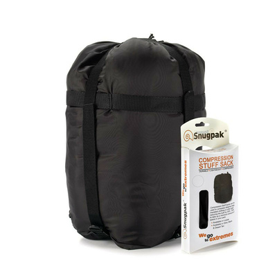 Kompresní obal STUFF SACK černý L 40x45cm