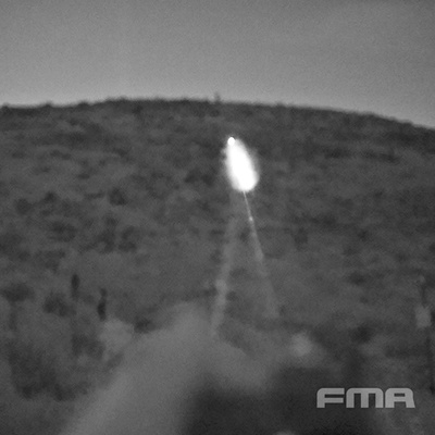 FMA AN/PEQ15 LA5-C ATPIAL verze (IR přísvit, červený / IR laser) - Písková