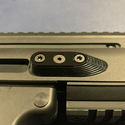 CNC hliníkový Barrel Screw Support pro VFC SCAR-L/H (Style A) - Černá