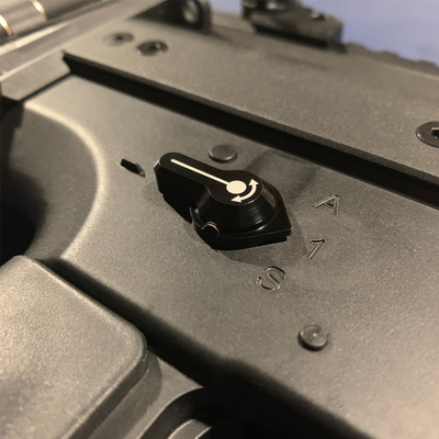 CNC hliníkový přepínač střelby pro VFC SCAR-L/H (Style A) - Černá