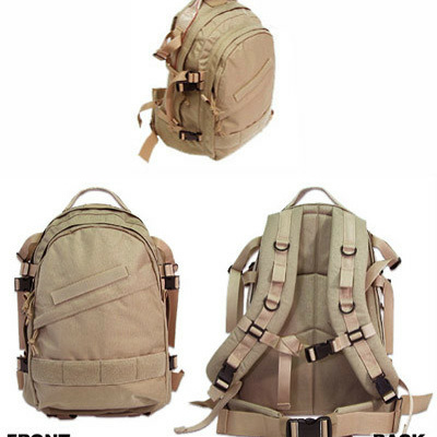 Batoh 3-Day Assault Pack, hnědý-23l