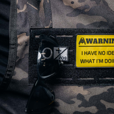 ANAREUS taktická grilovací zástěra GrillCommander, Laser-cut - Flecktarn