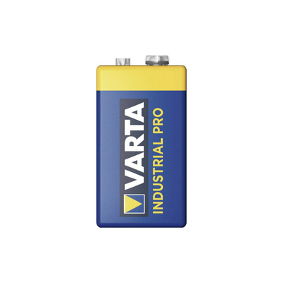 Baterie Alkalická 9V (6F22) -VARTA Industrial PRO
