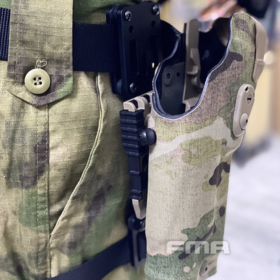 FMA modulární hliníková platforma pro holster - Černá
