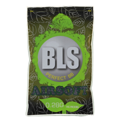 Kuličky BLS BIO 0,28g, 3500 BBs - Černé