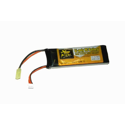 Li-Pol baterie X-Cell 11,1V 3000mAh, 25C - Monoblok