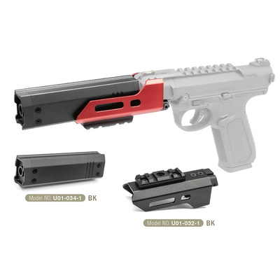 Prodloužení vnější hlavně pro AAP01/C (130mm) - Červené
