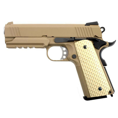 WE GBB plynová pistole DESERT WARRIOR 4.3 - Písková