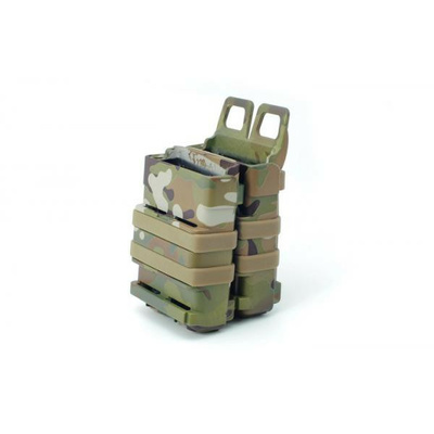 FMA plastová MOLLE sumka FastMag pro zásobník M4 / 5.56, 2 ks - MC