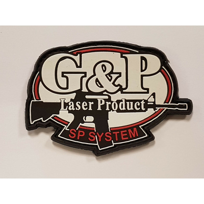 Patch PVC 3D gumový G a P