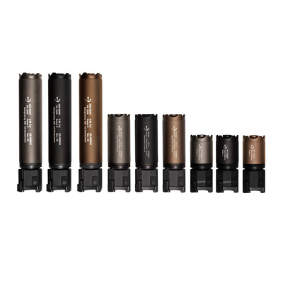 B a T Rotex-V Compact 130mm - rychloupínací tlumič, pískový
