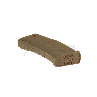 Zásobník G a G na 120 ran pro M4/M16, tlačný, Dark Earth