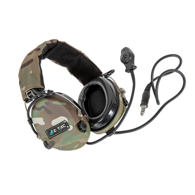 Z-TAC taktický headset SORDIN (kopie Peltor), konektor TP120 - MC