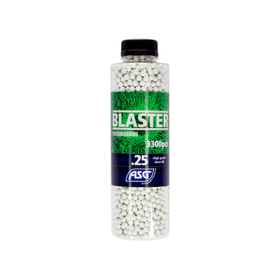 Kuličky ASG Blaster 0,25g, 3300 BBs - Bílá