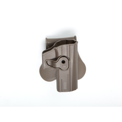 Holster / SERPA pro CZ CZ P-07 a CZ P-09 pro praváky, pískový