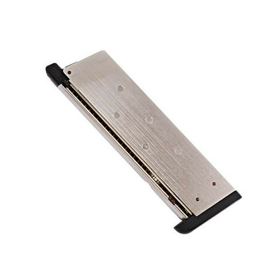 WE plynový zásobník pro WE M1911 GBB, 15 BBs, typ M.E.U. - Stříbrná
