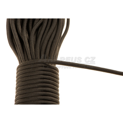 Parašňůra - paracord 20m Typ III 550, olivová