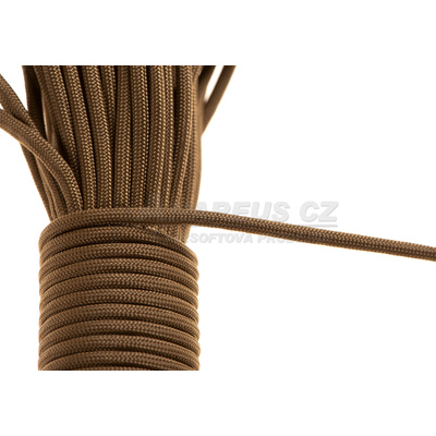 Parašňůra - paracord 20m Typ III 550, coyote