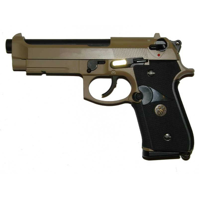 WE GBB CO2 pistole M9A1 - Písková
