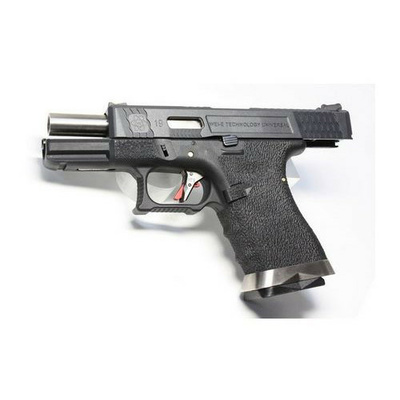 WE GBB plynová pistole R19 Gen4 T5 Custom - Černá