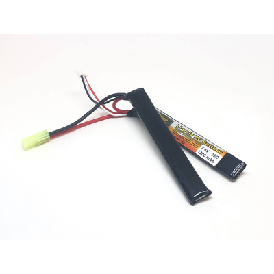 Li-Pol baterie X-Cell 7,4V 1300mAh, 25C - Nunchuk (dvojdílná)