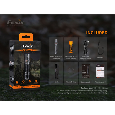 Taktická LED svítilna Fenix PD35 V3.0