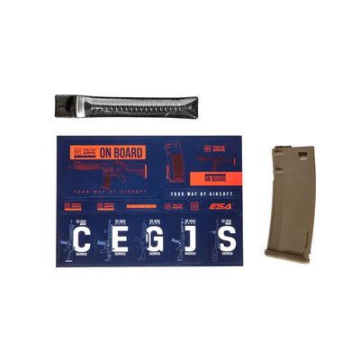 SA M4 Carbine M-LOK (SA-F03 FLEX(TM)) - Černá/písková