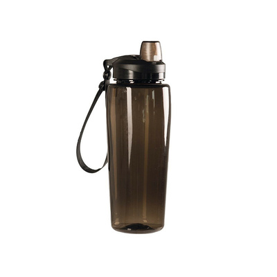 Láhev na pití plastová 0,6l kouřová - průhledná