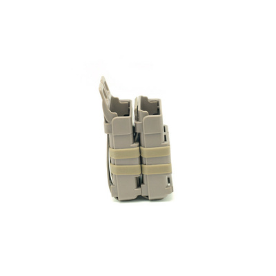 FMA plastová MOLLE sumka FastMag pro zásobník M4 / 5.56, 2 ks - Písková