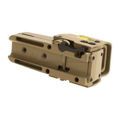 Aim-O Kolimátor 557 červený/zelený bod, (kopie EOTECH), pískový