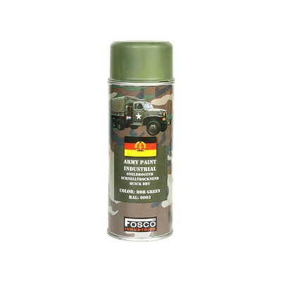 Barva ARMY ve spreji 400ml RAL 6003 ZELENÁ DDR